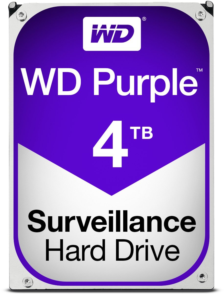 Western Digital Western Digital Purple - Interne Harde Schijf - 4Tb