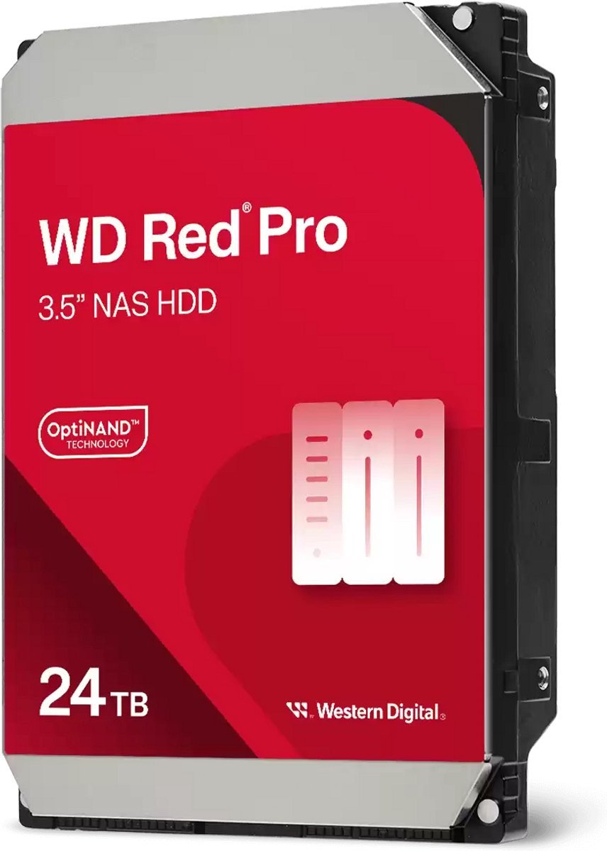 Western Digital Western Digital Red Pro - Interne Harde Schijf - Nas Hdd - 512Mb Cache - 24 Tb