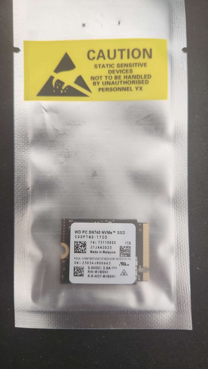 PC SN740 NVMe SSD 1TB - afbeelding 3