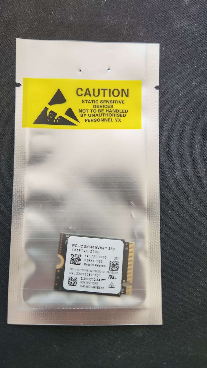 Western Digital Sn740 2Tb - M.2 2230 Ssd opslag - afbeelding 4