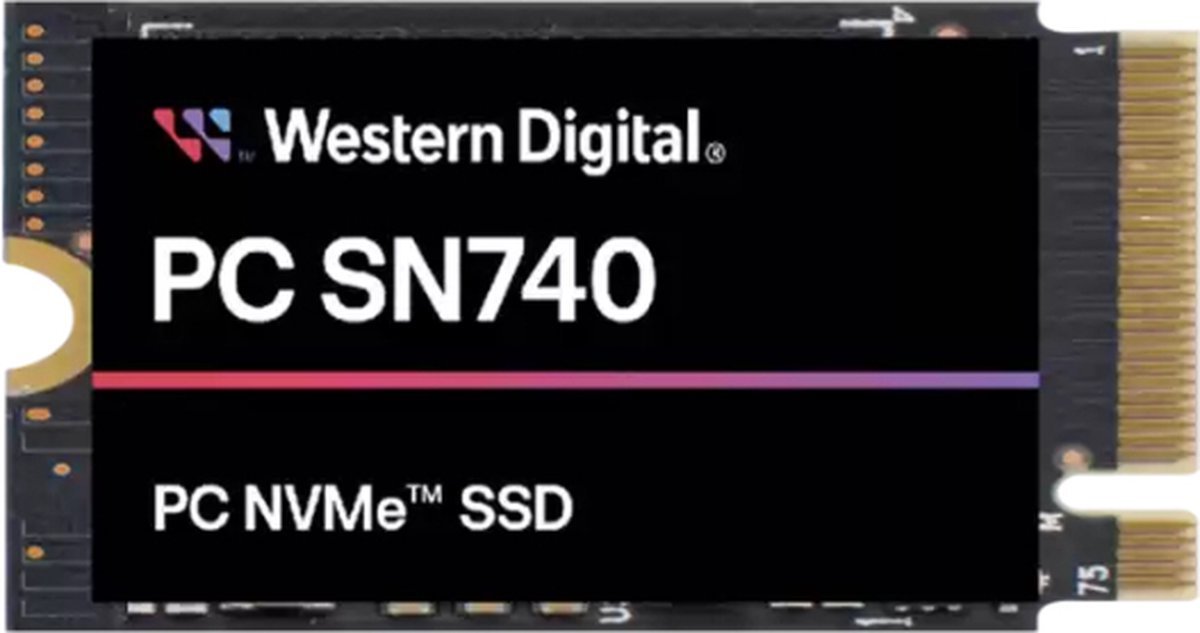 Western Digital Western Digital Sn740 512Gb - M.2 2242 Ssd