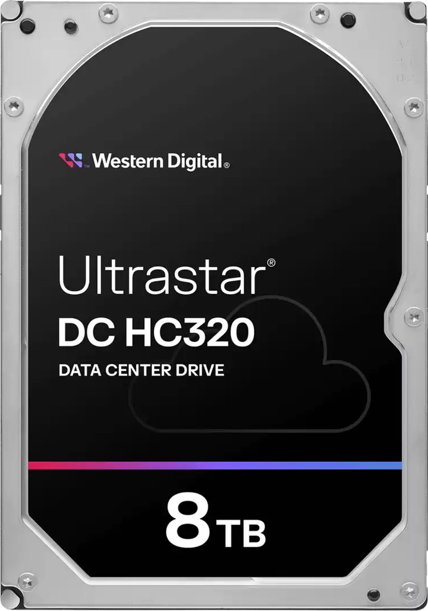Western digital ultrastar dc hc320 interne har 3 orig - Western Digital Ultrastar DC HC320 8TB HDD