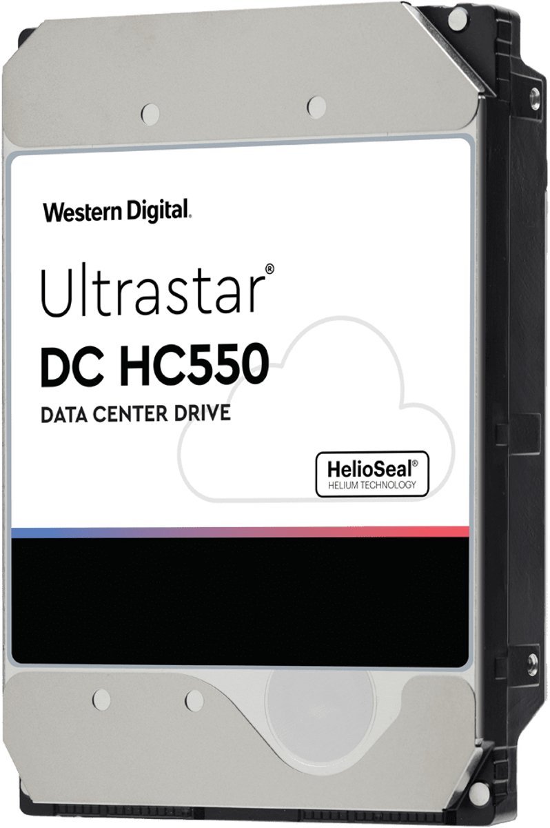 Western Digital Western Digital Ultrastar Dc Hc550 Interne Harde Schijf 16 Tb 7200 Rpm 512 Mb 3.5" Sas
