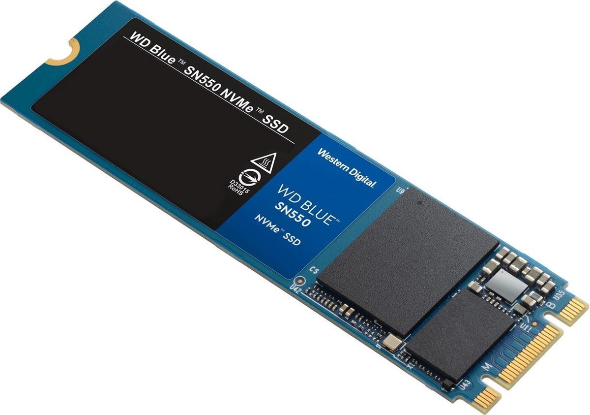 Western Digital Wd Blue Sn550e Ssd M.2 Nvme - Pci Express 3.0 - 500 Gb opslag - afbeelding 3