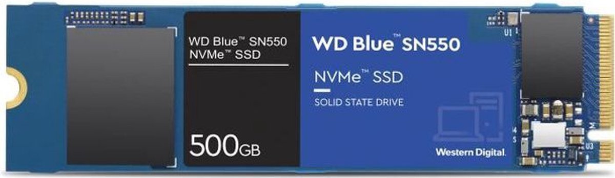 Western Digital Wd Blue Sn550e Ssd M.2 Nvme - Pci Express 3.0 - 500 Gb opslag - afbeelding 7