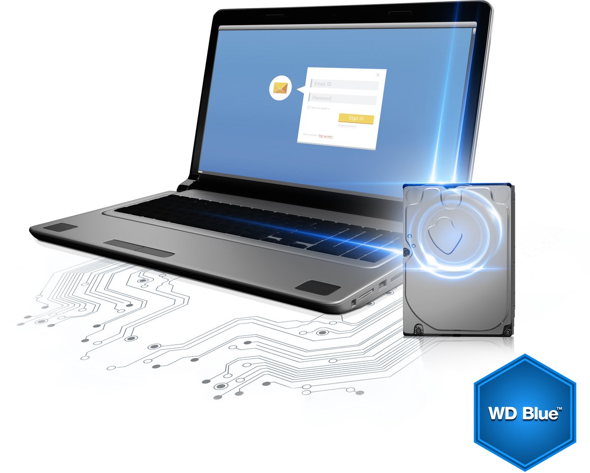 Western Digital Wd Blue Wd10Ezexe Harde Schijf 3,5 Inch - 1 Tb opslag - afbeelding 4