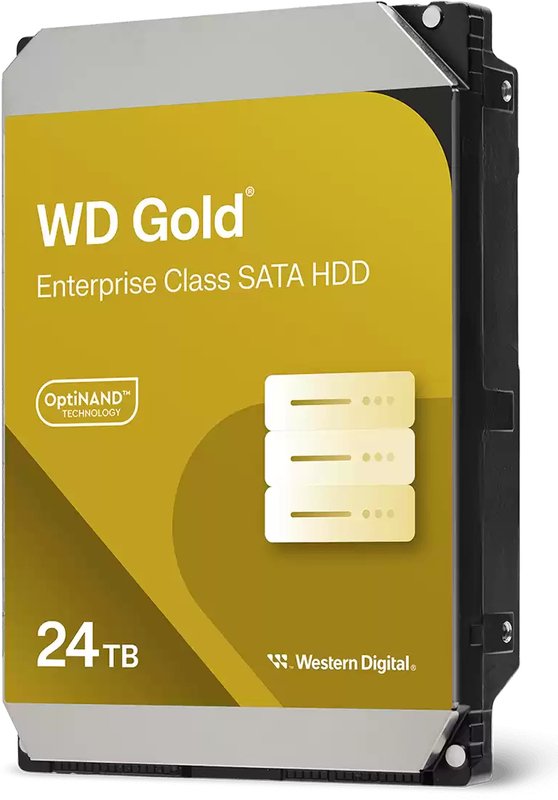 Western Digital Western Digital (Wd) Gold Enterprise Hdd - 24Tb - 3.5 Inch - 7200 Rpm - 512Mb Cache - Sata Iii - Wd242Kryz