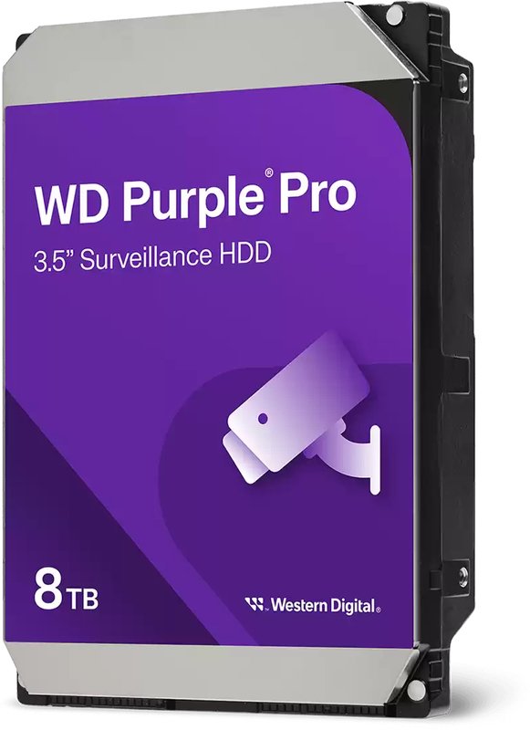 Western Digital Western Digital Purple Plus - Interne Harde Schijf - Hdd - 256Mb Cache - 8 Tb