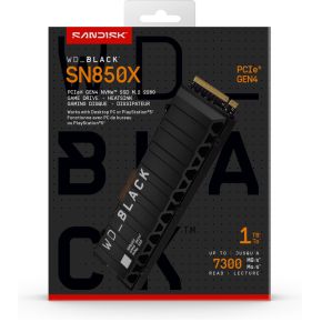 WD_BLACK SN850X NVMe SSD 1TB with Heatsink - afbeelding 3