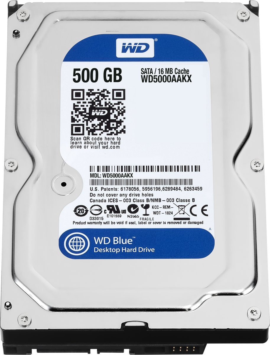 Western Digital Western Digital Wd5000Aakx - Interne Harde Schijf / 500Gb / 3,5 Inch Sata