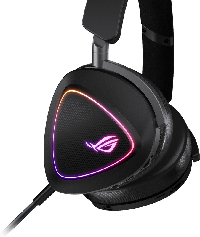 Asus rog delta ii headset 2 orig - ASUS ROG Delta II Draadloos Zwart Headset