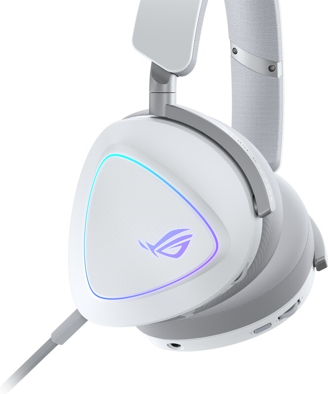 Asus rog delta ii moonlight white h 4 orig - ASUS ROG Delta II Draadloos Wit