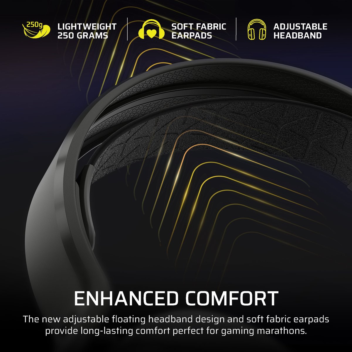 Corsair hs35 stereo v3 koptelefoon dra 4 orig - Corsair Hs35 Stereo V3 Headset (zwart)