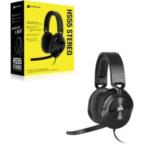 HS55 Stereo Wired Gaming Headset Carbon - afbeelding 4