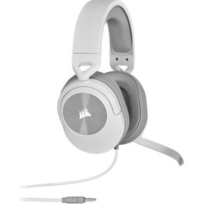 HS55 Stereo Gaming Headset - Wit, 50mm Drivers, 3.5mm - afbeelding 2