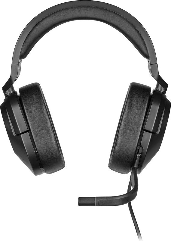 Corsair hs55 stereo headset 3 5mm jack 3 orig - Corsair HS55 Stereo Wired Gaming Headset Carbon