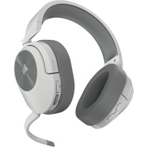 HS55 - Wit - 2.4GHz & Bluetooth, Dolby Audio Sound, 50mm Neodymium Drivers Headset (White) - afbeelding 3