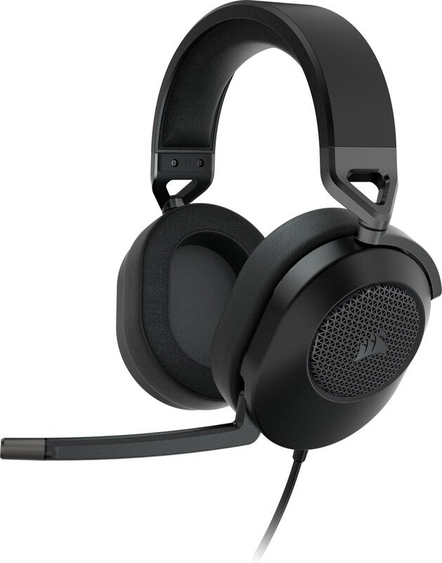 Corsair hs65 surround headset 774189 - Corsair HS65 Surround Bedraad Carbon