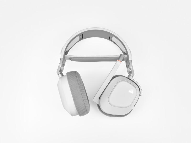 Corsair hs80 wireless headset 774196 5 orig - Corsair HS80 RGB Headset (White)