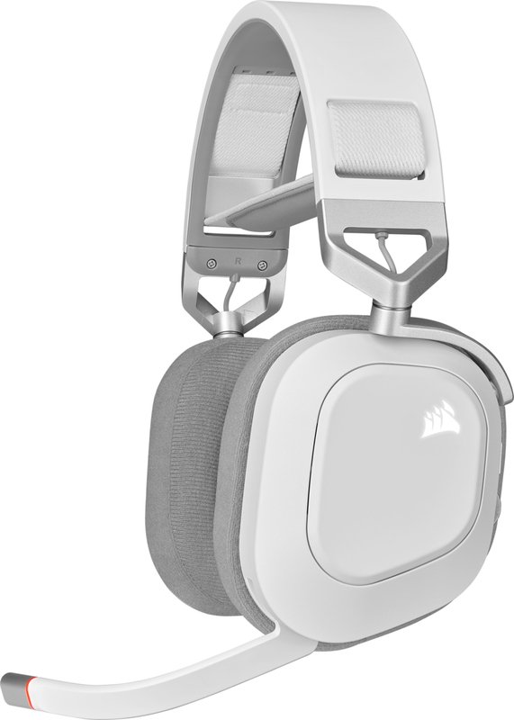 Corsair hs80 wireless headset 774196 - Corsair HS80 RGB Headset (White)