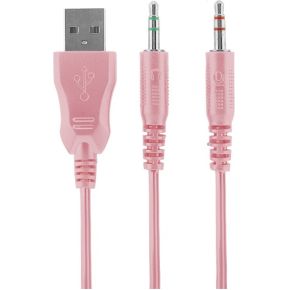 Gaming PH85 Bedraad Roze Headset - afbeelding 5