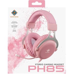 Gaming PH85 Bedraad Roze Headset - afbeelding 7