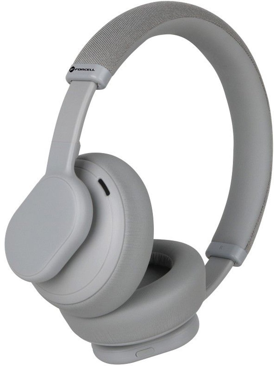 Forcell f audio touch beat draadloze k 8855638 2 orig - Forcell F-Audio Touch Beat Draadloze Over-Ear Headset (grijs)