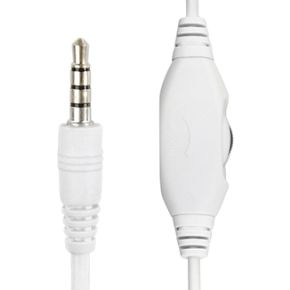 MHS-03 Stereo Headset Wit/Rood - afbeelding 3