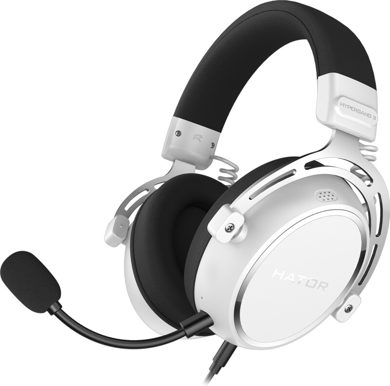 Hator hypergang 3 hi res headset bed 774389 2 orig - HATOR Hypergang 3 Wired Hi-Res Gaming Headset Wit