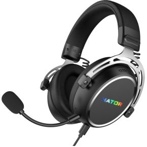 Hypergang 3 USB Hi-Res RGB Gaming Headset Zwart - afbeelding 2