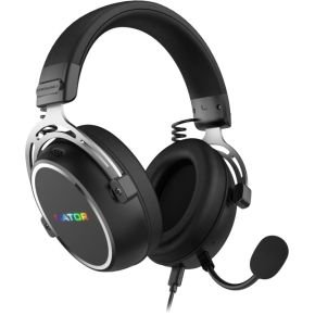 Hypergang 3 USB Hi-Res RGB Gaming Headset Zwart