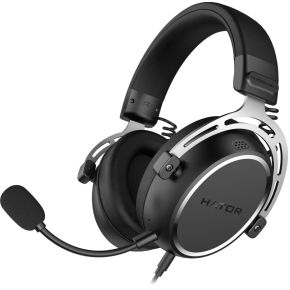 Hypergang 3 Wired Hi-Res Gaming Headset Zwart - afbeelding 2