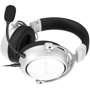 Hypergang 3 Wired Hi-Res Gaming Headset Wit - afbeelding 7