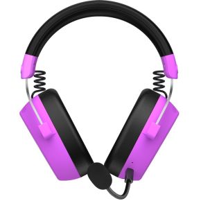 Hypergang 3 Wireless Noise Cancelling RGB Gaming Headset Cyber Violet - afbeelding 5