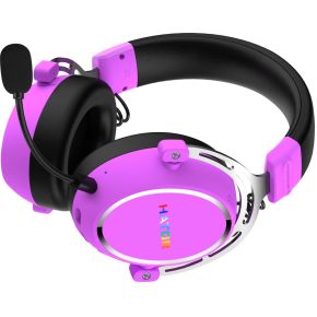Hypergang 3 Wireless Noise Cancelling RGB Gaming Headset Cyber Violet - afbeelding 7