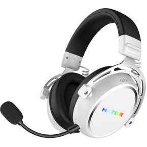 Hypergang 3 Wireless Noise Cancelling RGB Gaming Headset Wit - afbeelding 2