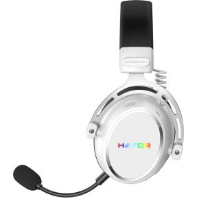 Hypergang 3 Wireless Noise Cancelling RGB Gaming Headset Wit - afbeelding 3