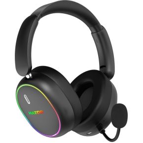 Phoenix 2 Wireless RF/BT Noise Cancelling RGB Gaming Headset Zwart - afbeelding 2