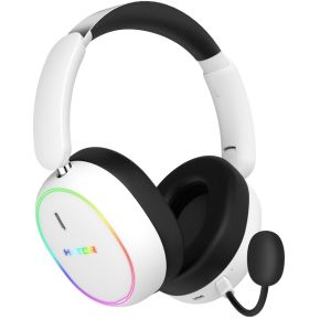 Phoenix 2 Wireless RF/BT Noise Cancelling RGB Gaming Headset Wit - afbeelding 2