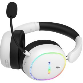 Phoenix 2 Wireless RF/BT Noise Cancelling RGB Gaming Headset Wit - afbeelding 5