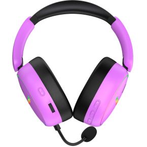 Phoenix 2 Wireless RF/BT Noise Cancelling RGB Gaming Headset Cyber Violet - afbeelding 2