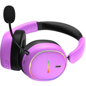 Phoenix 2 Wireless RF/BT Noise Cancelling RGB Gaming Headset Cyber Violet - afbeelding 4