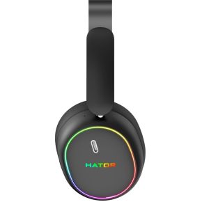 Phoenix 2 Wireless RF/BT Noise Cancelling RGB Gaming Headset Zwart - afbeelding 8