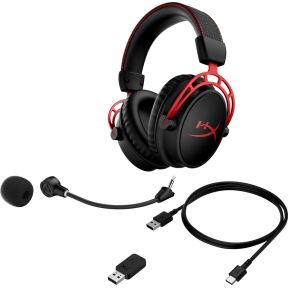 Cloud Alpha Draadloze Gaming Headset in Zwart/Rood - afbeelding 5
