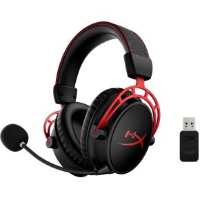 Cloud Alpha Draadloze Gaming Headset in Zwart/Rood - afbeelding 6