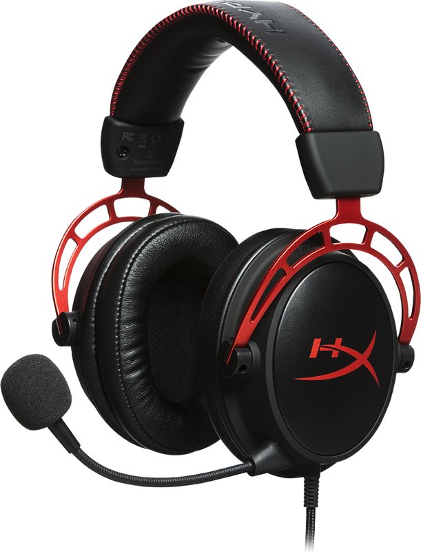 Hyperx cloud alpha pro headset pc ps4 - HyperX Cloud Alpha Bedrade Gaming Headset in Zwart/Rood