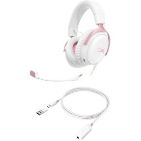 Cloud III - Bedrade Gaming Headset in wit/roze - afbeelding 3