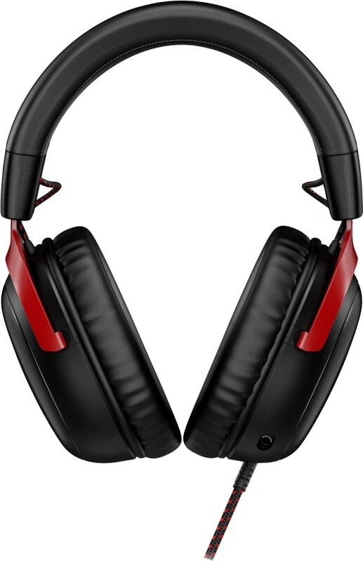 Hyperx cloud iii headset pc ps5 xbox 774368 2 orig - HyperX Cloud III Bedrade Gaming Headset in zwart/rood