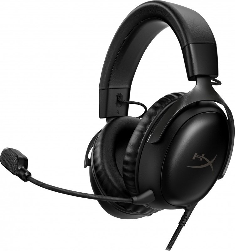Hyperx cloud iii headset pc ps5 xbox 774373 - HyperX Cloud III Bedrade Gaming Headset - Zwart