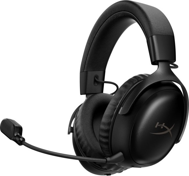Hyperx cloud iii s wireless headset d 774369 - HyperX Cloud III S Draadloze Zwarte gaming headset